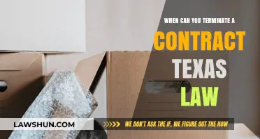 Contract Termination: Texas Law Basics