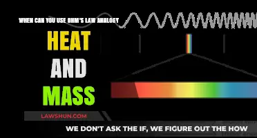 Heat and Mass Transfer: Ohm's Law Analogy Application