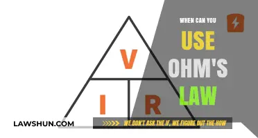 Ohm's Law: When to Apply Voltage, Current, Resistance Relationships