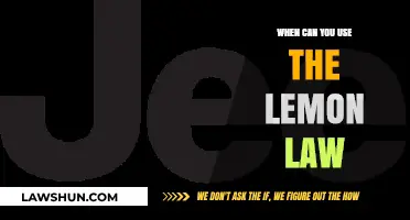 Understanding Your Rights: Lemon Law