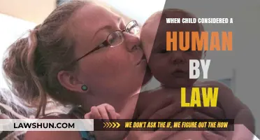 When Does the Law Recognize a Child as a Human Being?