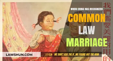 China's Recognition of Common Law Marriage: A Progressive Step