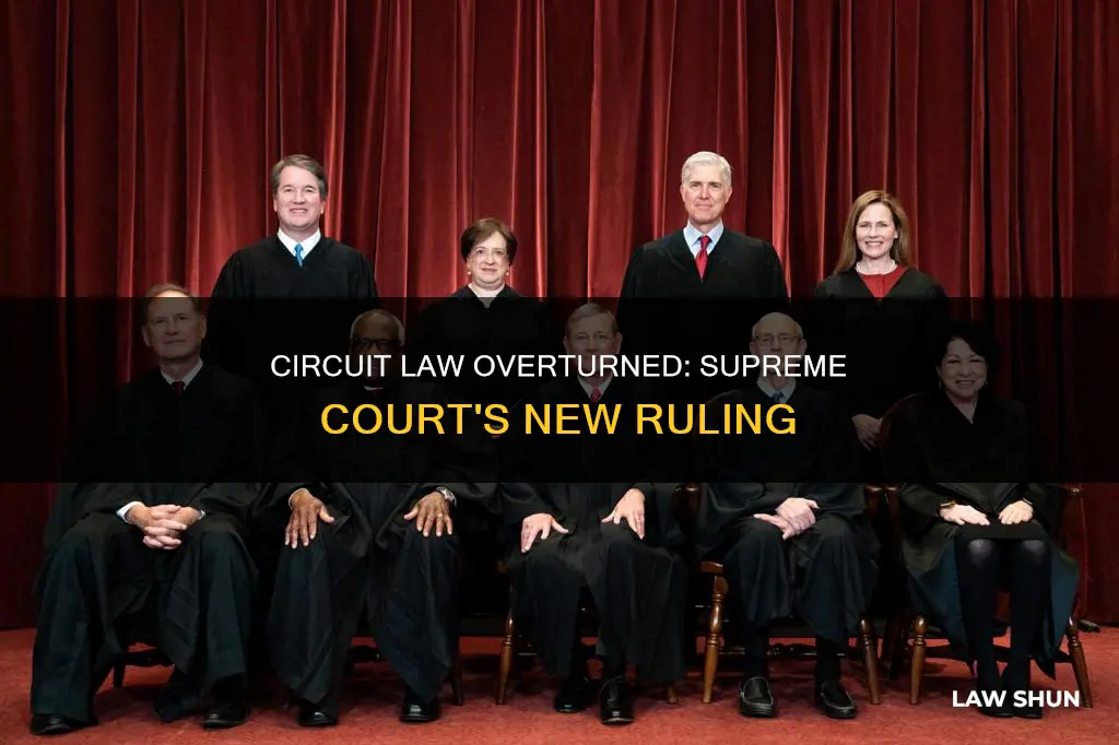 when circuit law no longer applies after supreme court ruling