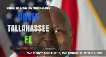 Class Action Lawsuits: John Davis Law Offices in Tallahassee, FL