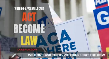 Affordable Care Act: Enacted, Impactful, and Historical