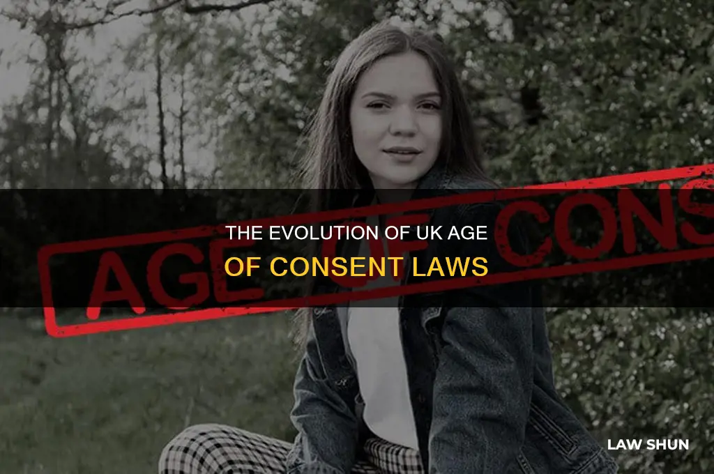 when did age of consent laws start uk