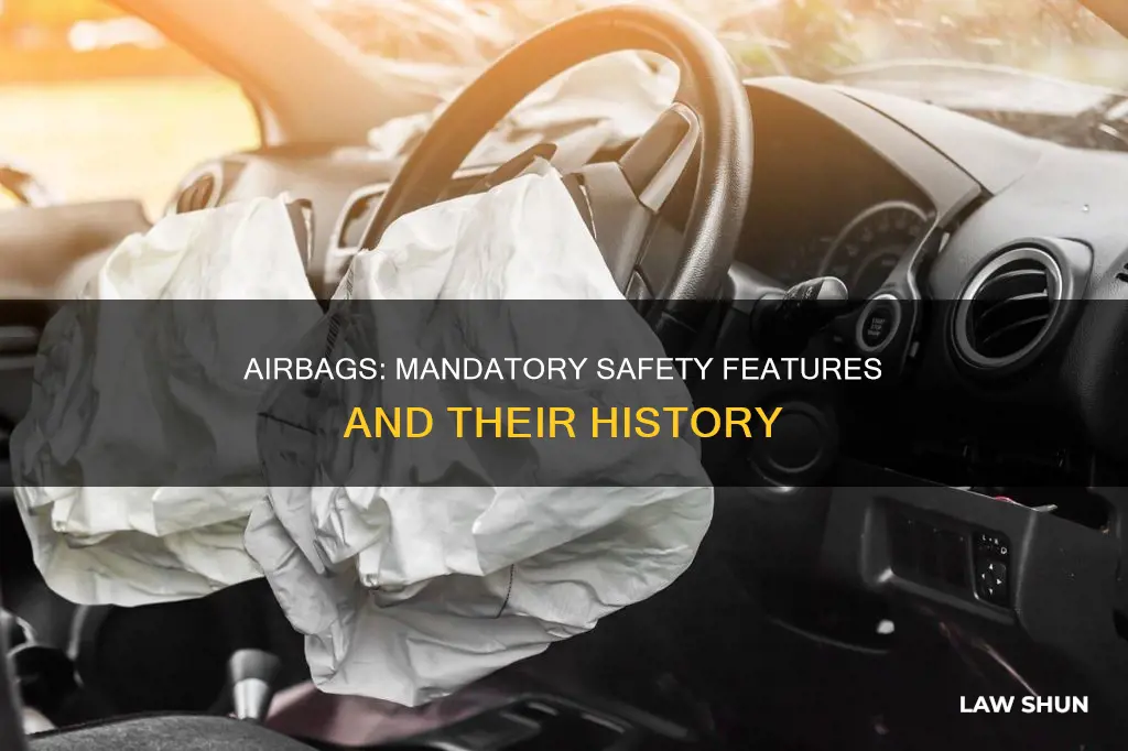 when did airbags become law