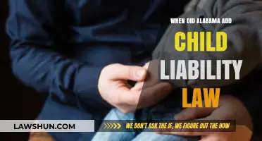 Alabama's Child Liability Law: A Historical Overview and Implementation Timeline