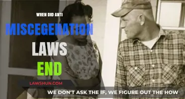 The End of Anti-Miscegenation Laws: A Historical Turning Point
