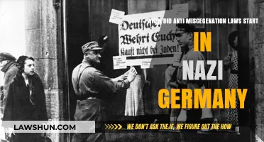 Nazi Germany's Anti-Miscegenation Laws: Origins and Implementation Timeline