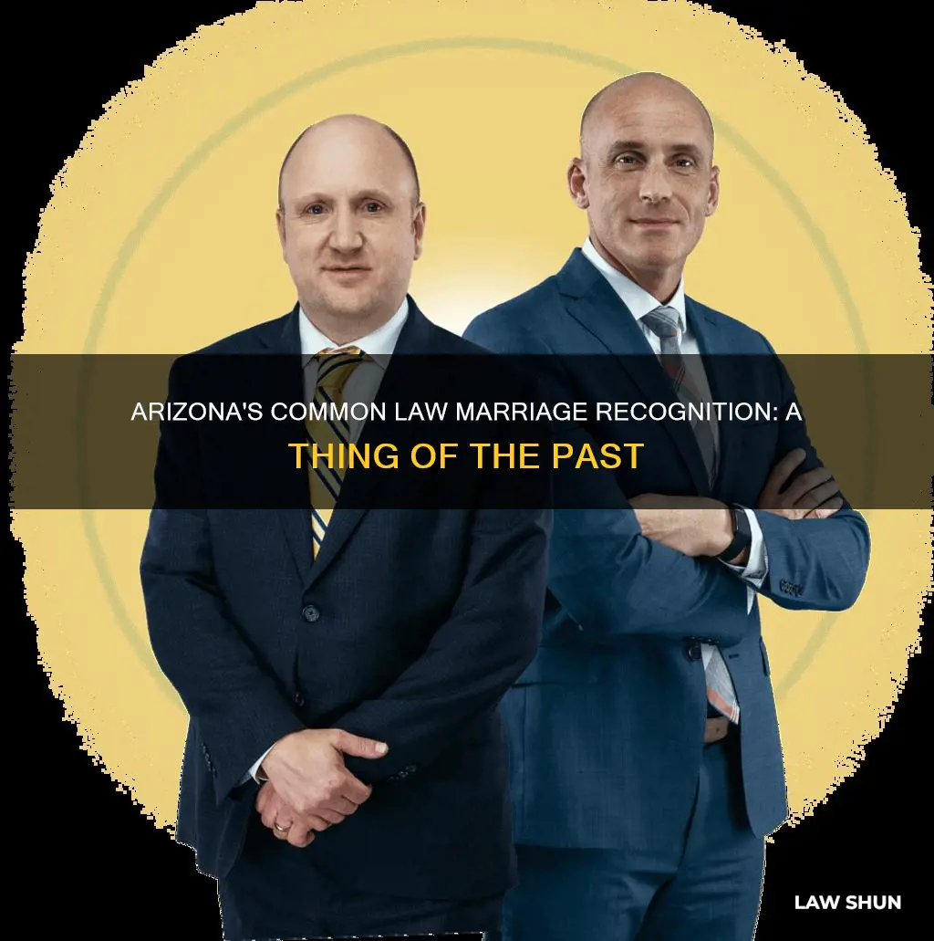 when did arizona stop recognizing common law marriage