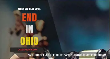 Ohio's Blue Laws: When Did Restrictions on Sunday Sales End?