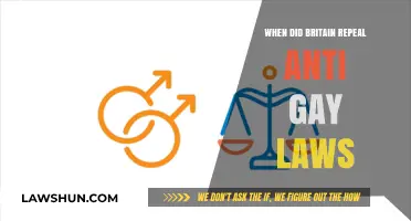 Britain's Legal Shift: Repealing Anti-Gay Laws and Embracing Equality