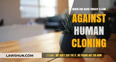 Bush's Ban on Human Cloning: The Law's Inception