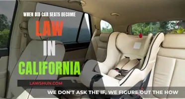 California's Car Seat Laws: A Historical Overview