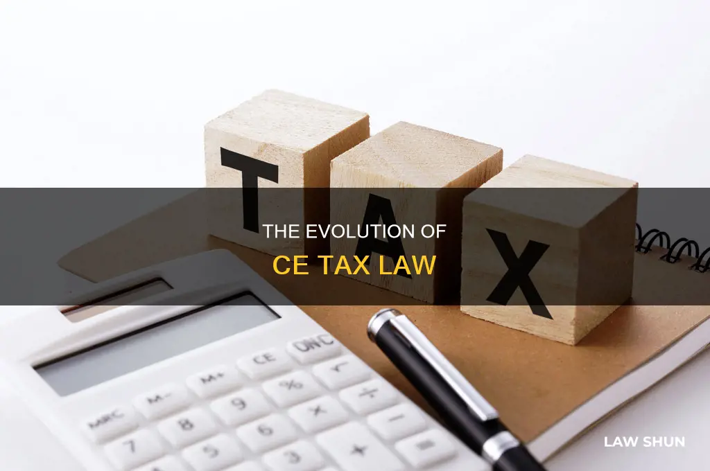 when did ce tax law pss