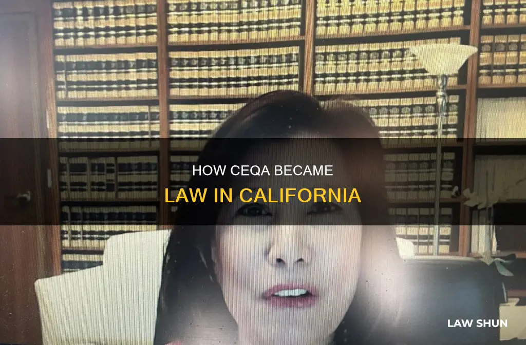 when did ceqa become law