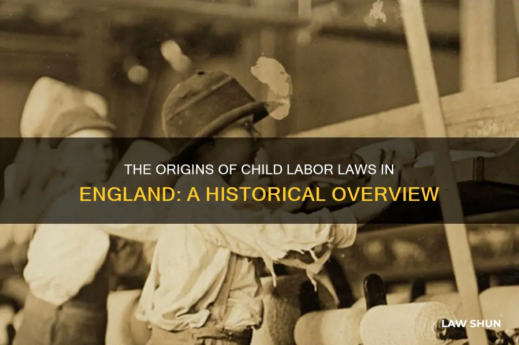 when did child labor laws start in england