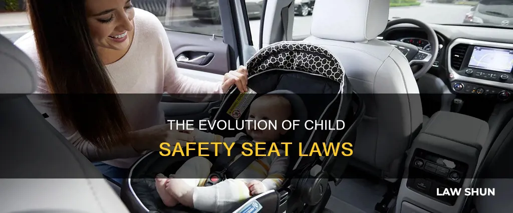 when did child safety seats become law