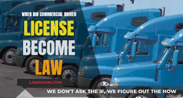 Commercial Driver License Law: A Historical Overview