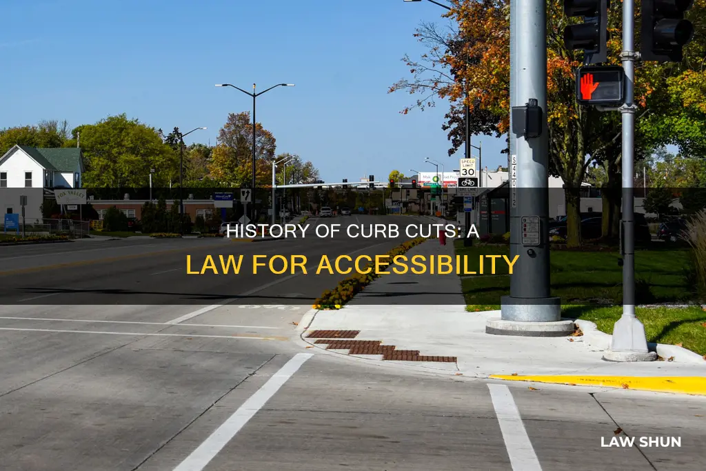 when did curb cuts become law