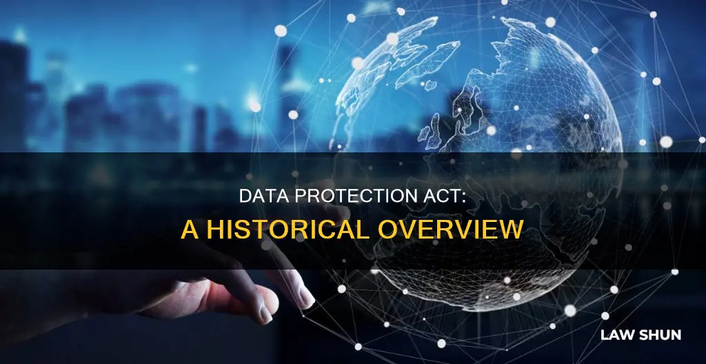 when did data protection act become law