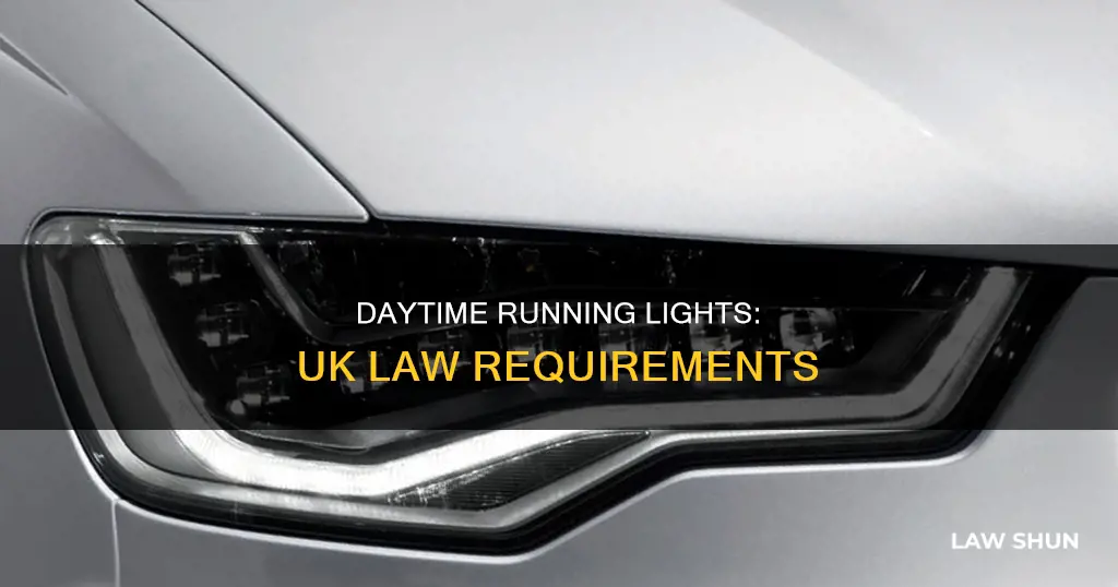 when did daytime running lights become law in the uk