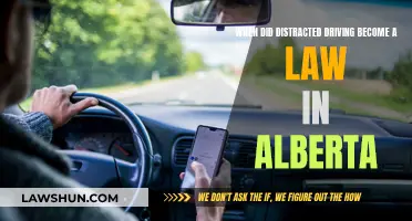 Alberta's Distracted Driving Law: When Did It Start?