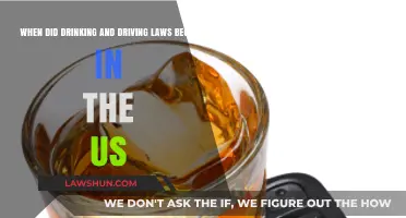 The Origins of US Drinking and Driving Laws: A Historical Overview