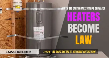 Water Heater Earthquake Straps: Law and Safety First