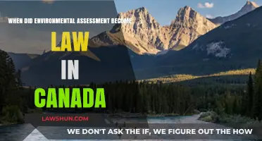 Canada's Environmental Assessment: A Legal History