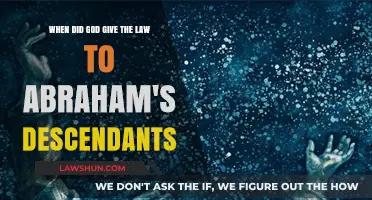 God's Covenant: When Abraham's Descendants Received the Divine Law