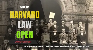 Harvard Law School's Founding: A Historical Journey to 1817