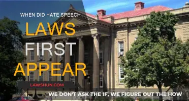 The Evolution of Hate Speech Laws: When Did They Begin?