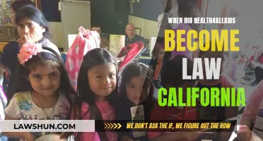 California's Health4AllKids Law: Implementation and Impact