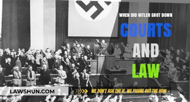 Hitler's Legal Purge: When Courts and Law Were Silenced in Nazi Germany