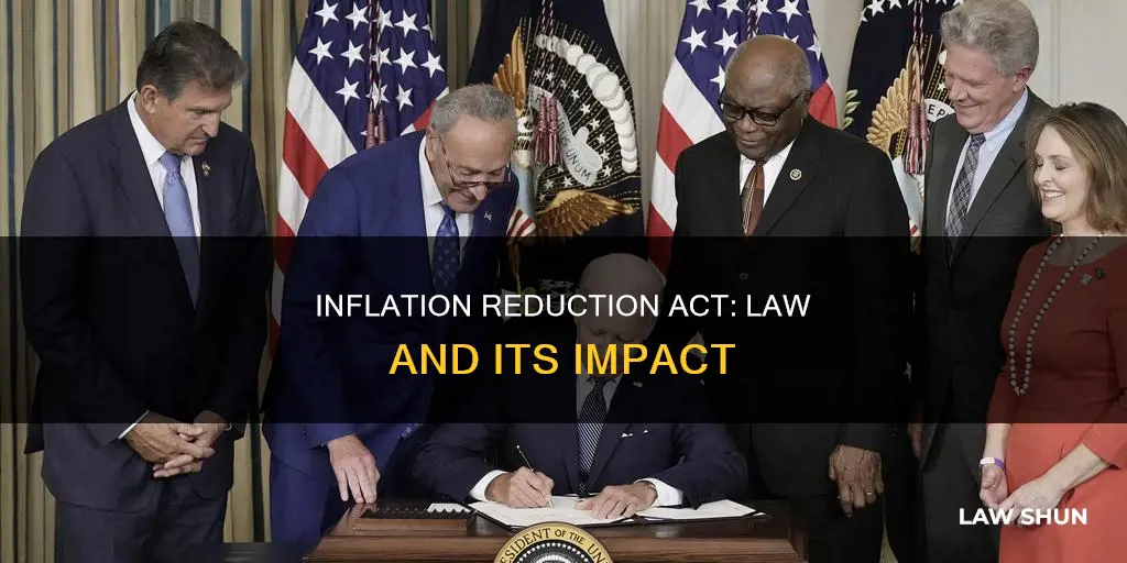 when did inflation reduction act become law