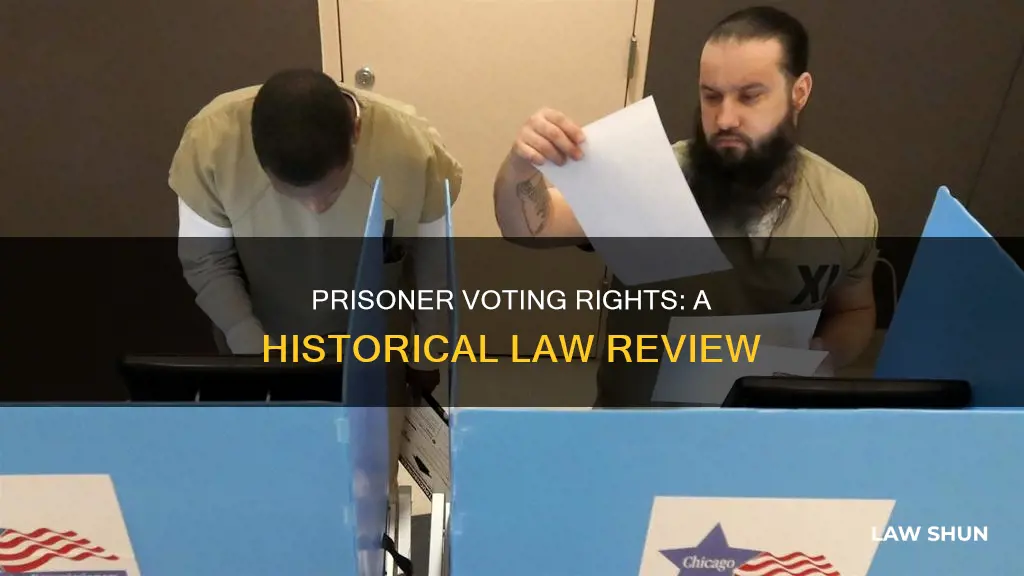 when did it become law for prisoners to not vote