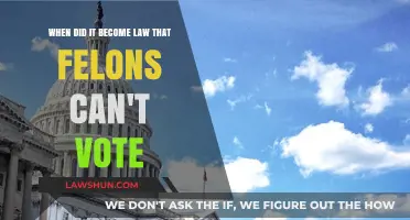 Felons' Voting Rights: A Historical Perspective