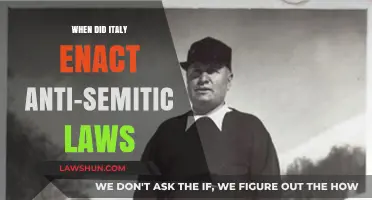 Italy's Dark Turn: Enacting Anti-Semitic Laws in the 1930s
