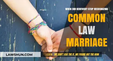 Kentucky's Common Law Marriage Recognition: When Did It End?