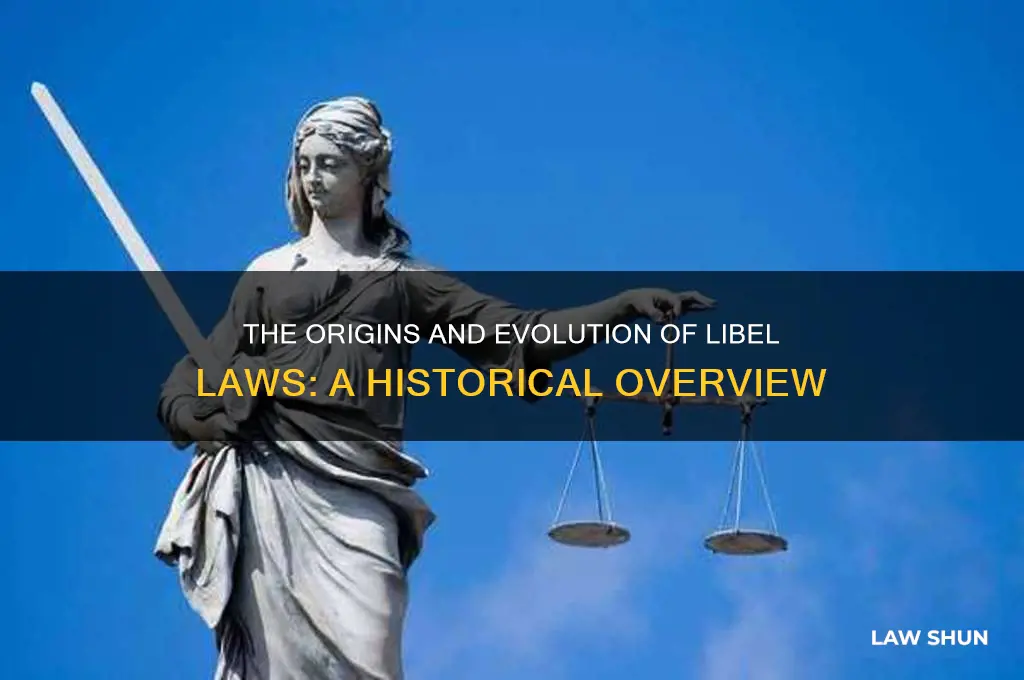 when did libal laws come into existence