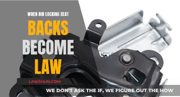 The Evolution of Seat Back Locking Laws