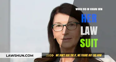 M. O'Hara's Landmark Lawsuit Victory: A Timeline of Justice