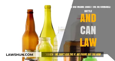 Maine's Returnable Container Law: When Did It Start?