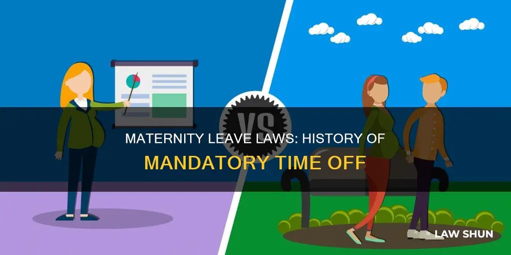 when did mandatory maternity leave become law