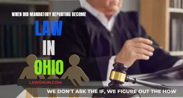 Ohio's Mandatory Reporting Law: When Did It Begin?