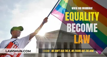 Marriage Equality's Legal History: A Timeline of Triumphs