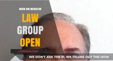 Mediator Law Group's Founding Year: A Historical Overview