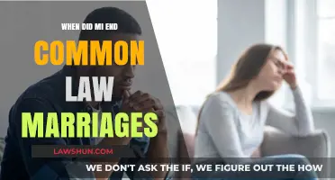 Michigan's End to Common Law Marriages